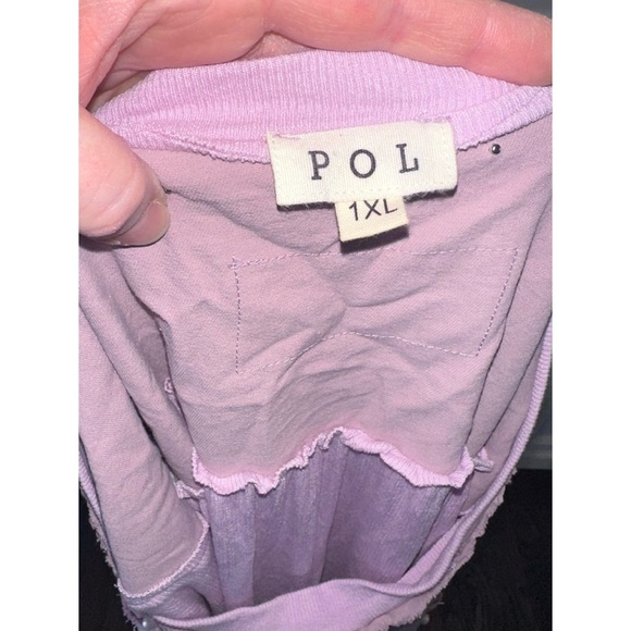 Purple Pearl Detail Top by POL, NEW never worn - Picture 5 of 5